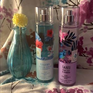 Bath & baby works mists